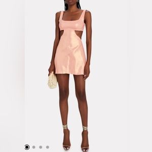 MATTHEW BRUCH
Metallic Mini Dress